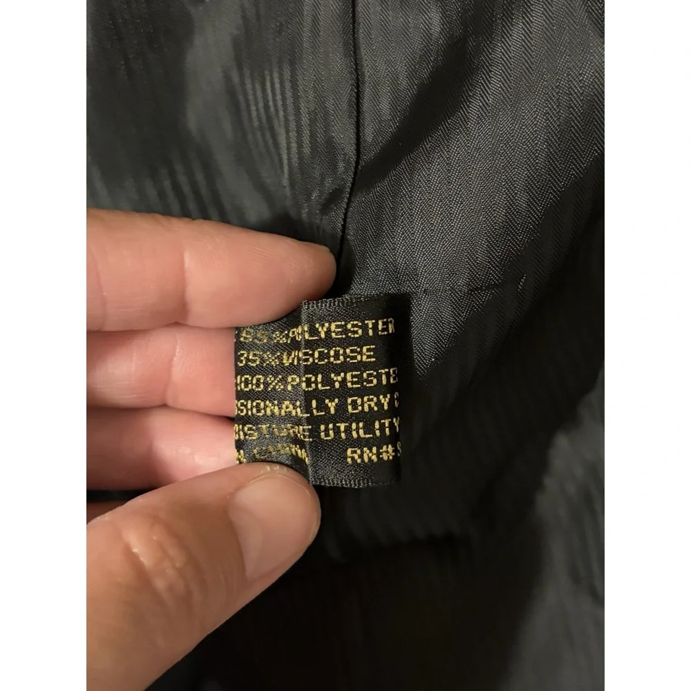 Charcoal Gray Men's Blazer, Metro Club Collection Size 44, Grey Sports Jacket